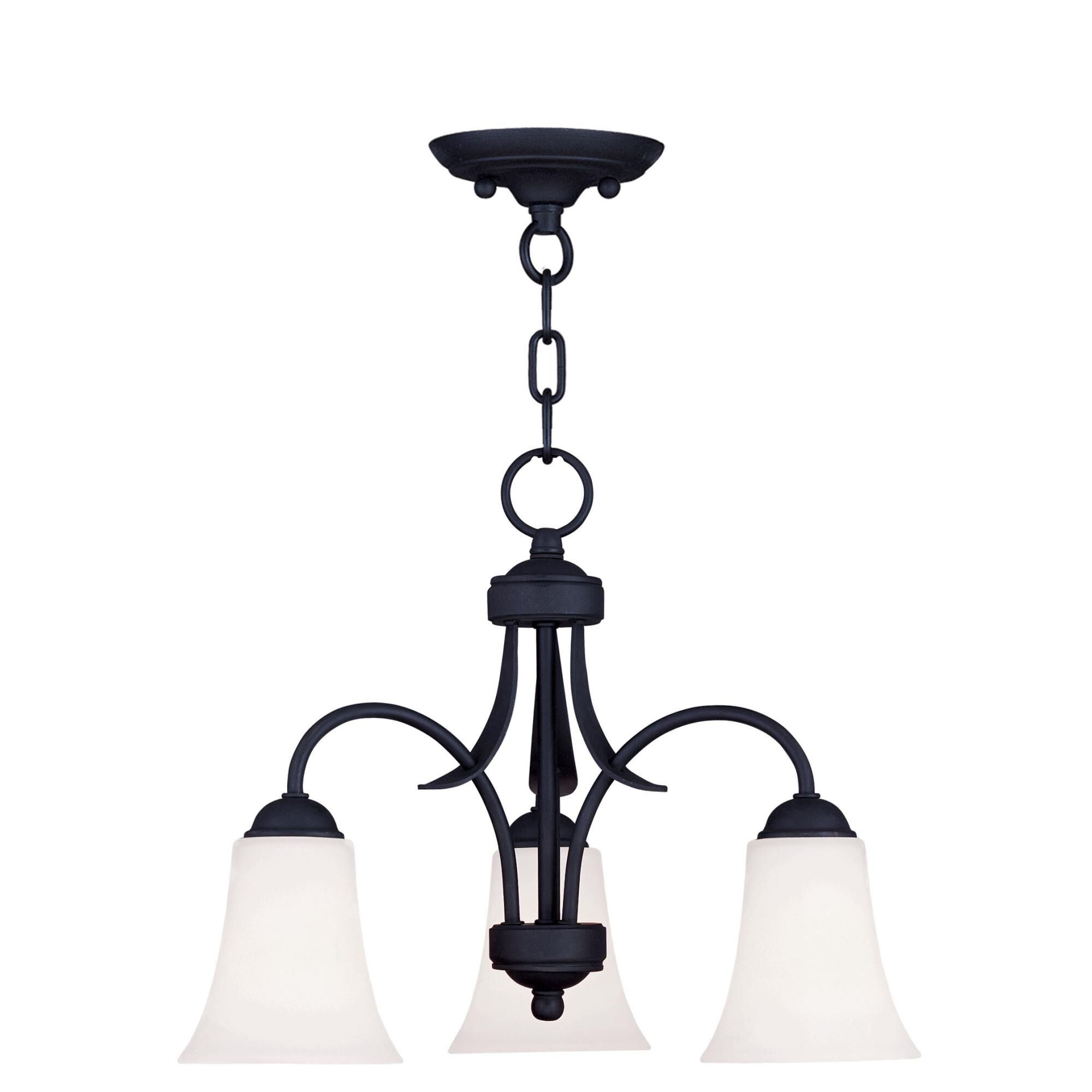 Ridgedale 18 Inch 3 Light Mini Chandelier by Livex Lighting